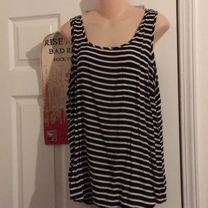 Black & white tank